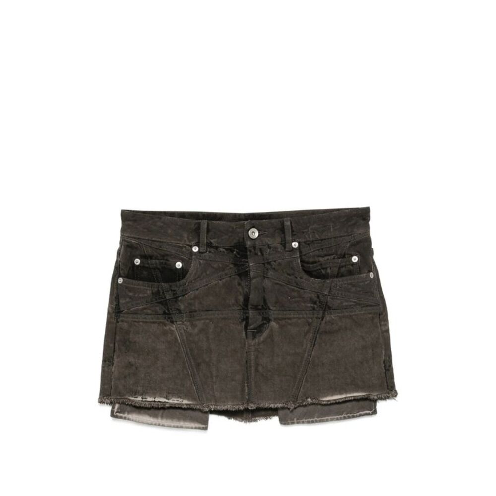 Rick Owens Drkshdw Grey Skirts - Asymmetric & Draped Skirts Women